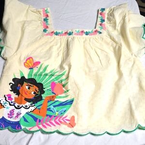Disney Encanto Mirabel Cream Blouse